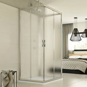 Box Doccia 3 lati 75x75x75 CM H198 stampato C mod. Evolution Trio