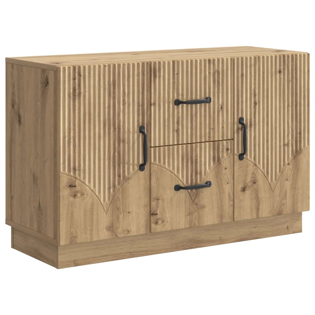 Credenza con cassetto Rovere Artigianale 89 x 34,5 x 57 cm