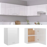 Mobile Pensile “Lyon” Bianco Lucido 50x31x60 cm 801265