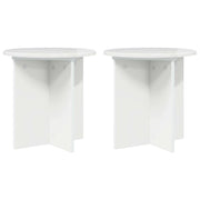 Supporto per piante | Sostegno per piante 2 pz Bianco Lucido 40 x 40 x 40 cm