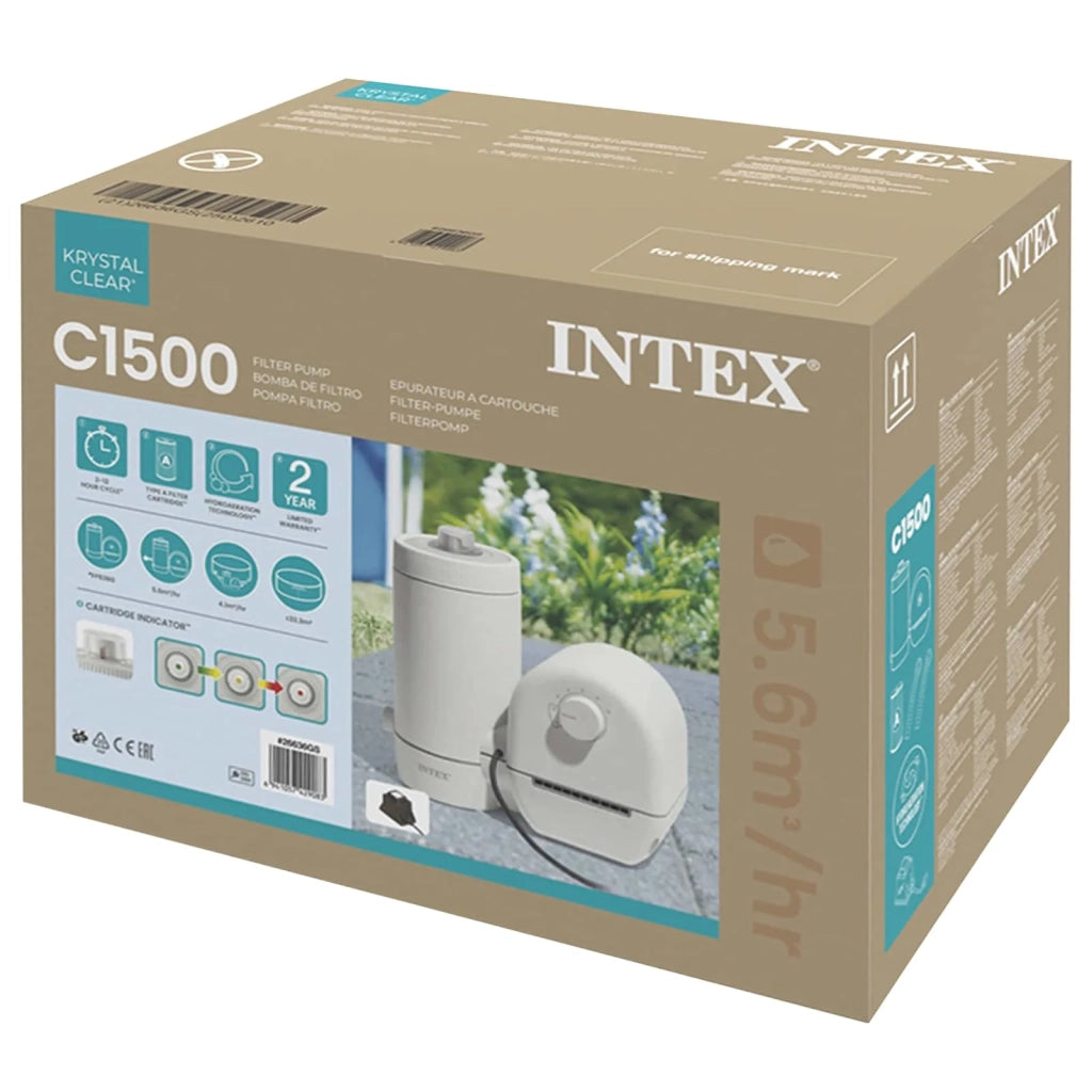 INTEX Pompa Filtrante  Bianco 8.6 PVC 42035617