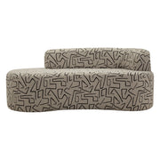 Divano VKH1064, Multicolore, Spugna, 176x91,5x69 cm
