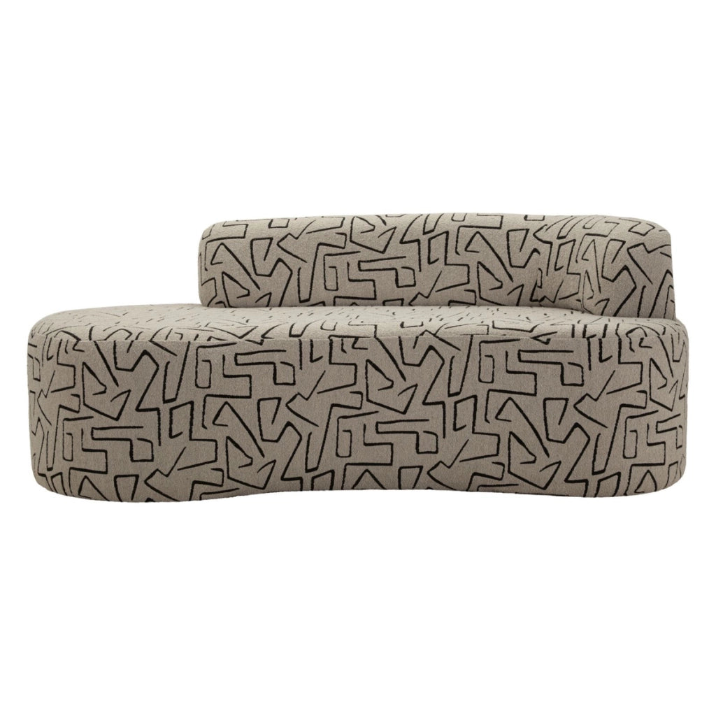 Divano VKH1064, Multicolore, Spugna, 176x91,5x69 cm