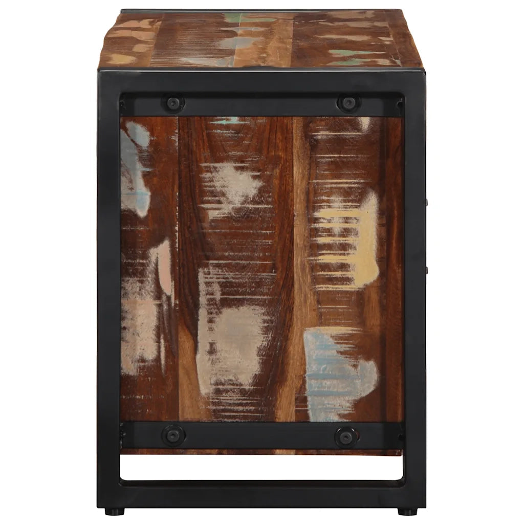 Mobile Porta TV 80x30x40 cm in Legno Massello di Recupero 4013588