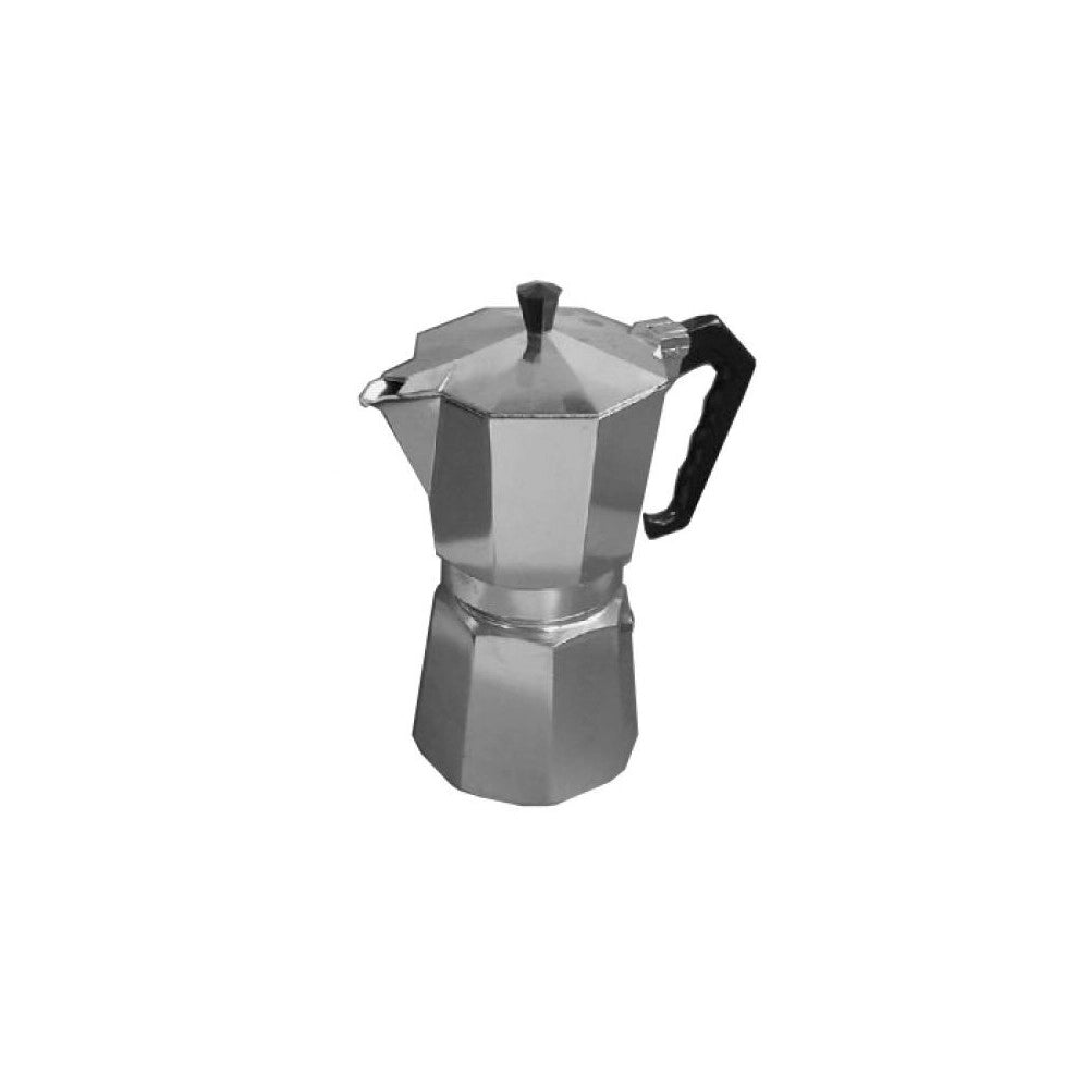 Trade Shop - Caffettiera Moka 2 Tazze Coffe Maker Espresso Caffe' Napoletana Mezza 2 Tazza -