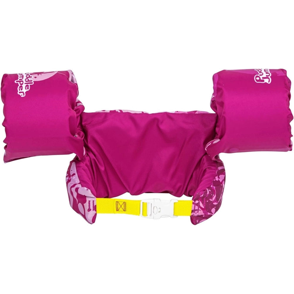 Trade Shop - Gilet Salvagente Per Bambini Fiori Tropicali Giubbotto Galleggiante Con Braccioli 90144 -