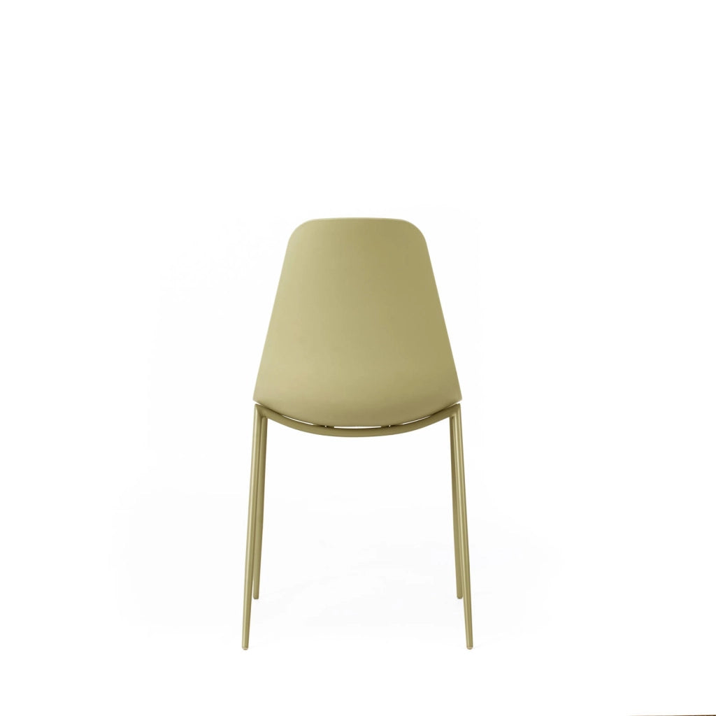 Set 4 Sedie 49x48,5xH88 cm in Polipropilene Frida Giallo
