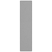 Zerbino d'ingresso flessibile resistente all'usura e antiscivolo 115 x 500 cm design moderno in PP grigio 02_0058190