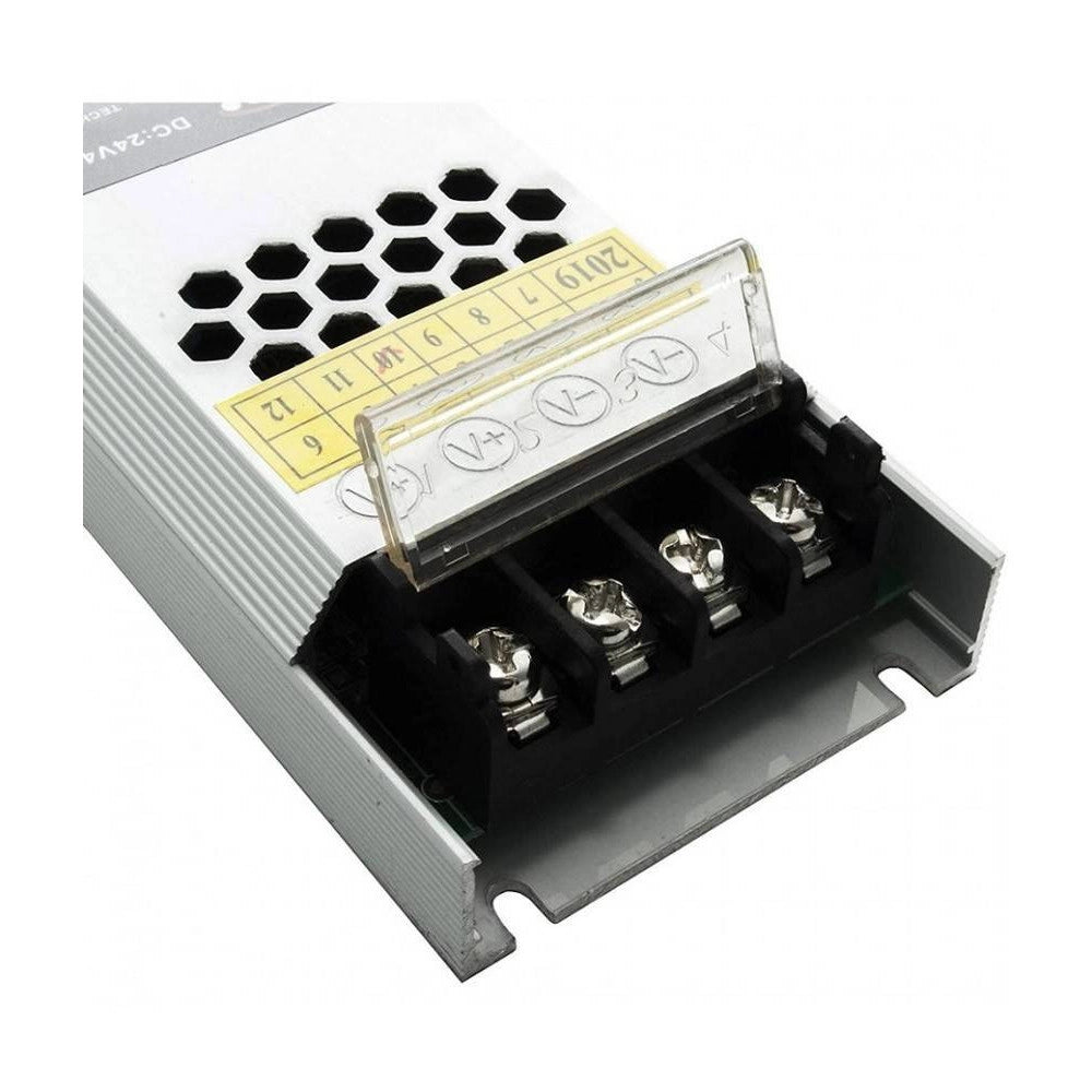 Trade Shop - Alimentatore Stabilizzato 2 Uscite 100 W Slim Trasformatore 24 V 4.2a S24v-100w -