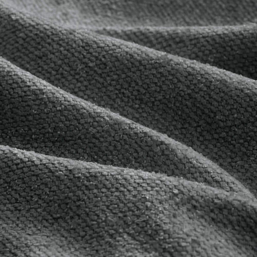 Divano 4 Posti in Tessuto Chenille con Cuscini ¨C Xylo ¨C Grigio
