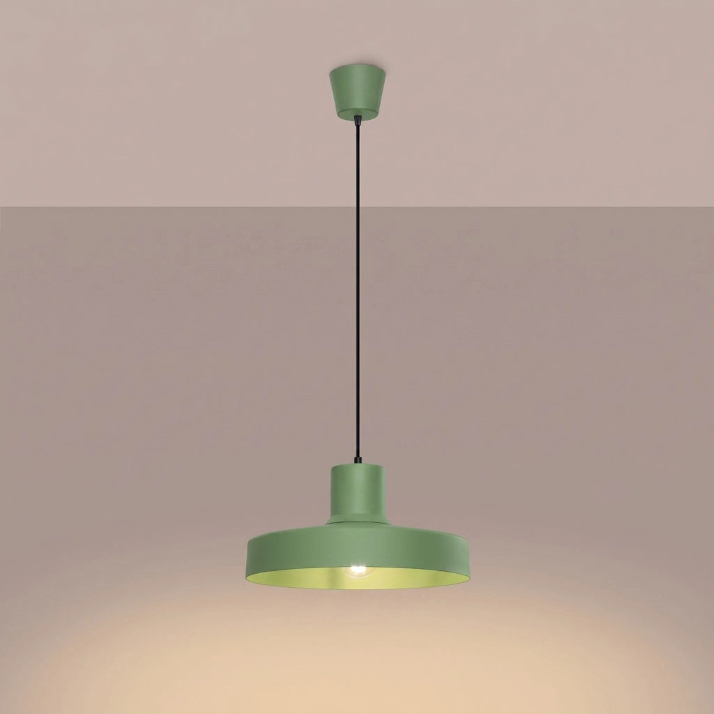 Lampada a sospensione BILO salvia