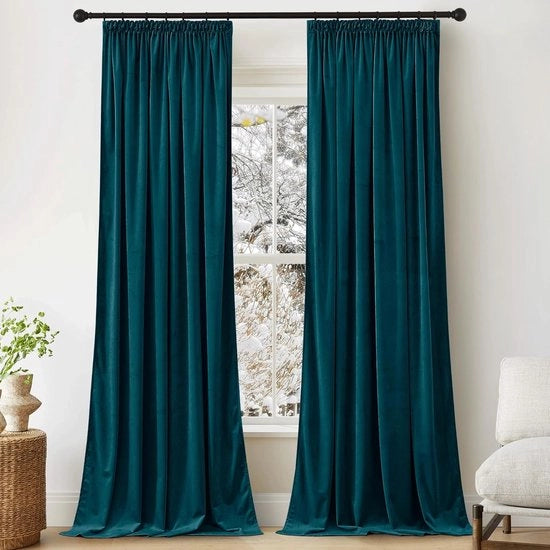 Gordini pronti all'uso con ganci - Tende da appendere subito - Tende intermedie - Tende oscuranti - Camera da soggiorno - Camera da letto - Decorazione per finestre - Casa - Arredamento interno