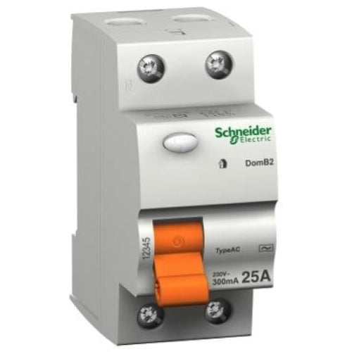 INTERRUTTORE DIFFERENZIALE DOMB2 2P 40A 30MA TIPO AC