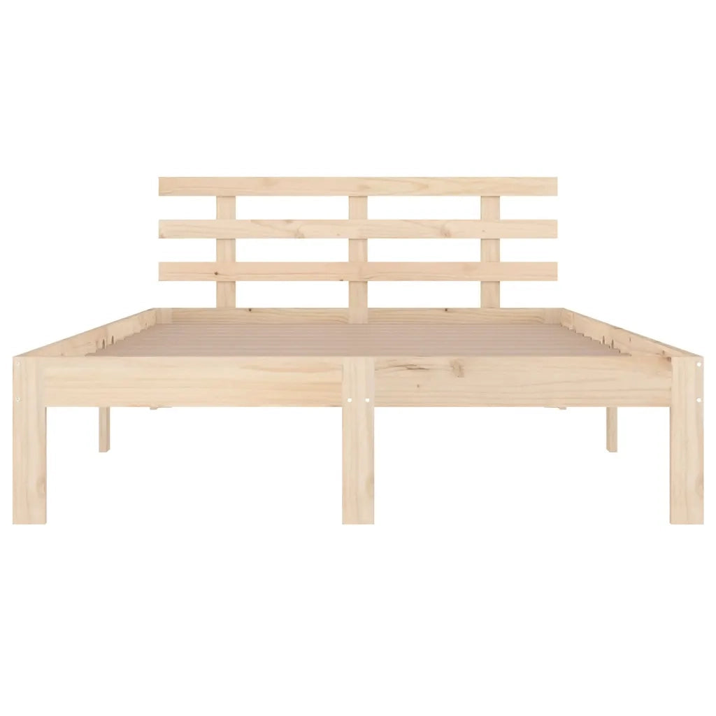 Giroletto senza Materasso Ambrato in Legno Massello 120x200 cm 814749