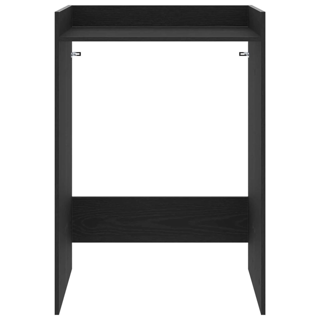 Mobiletto per lavatrice Rovere Nero 67,5 x 62 x 97 cm 8006809