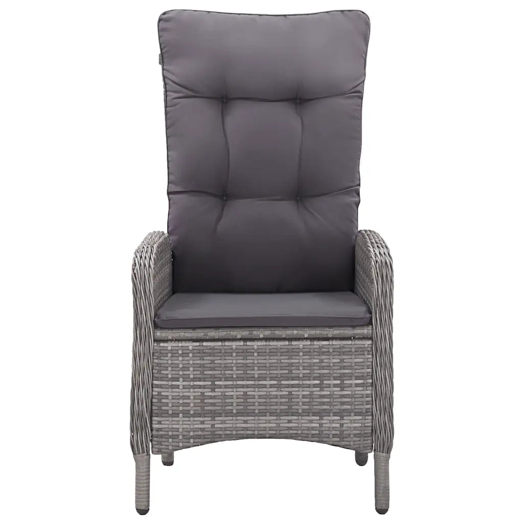 Set da Pranzo da Giardino 9 pz Grigio cod mxl 51980
