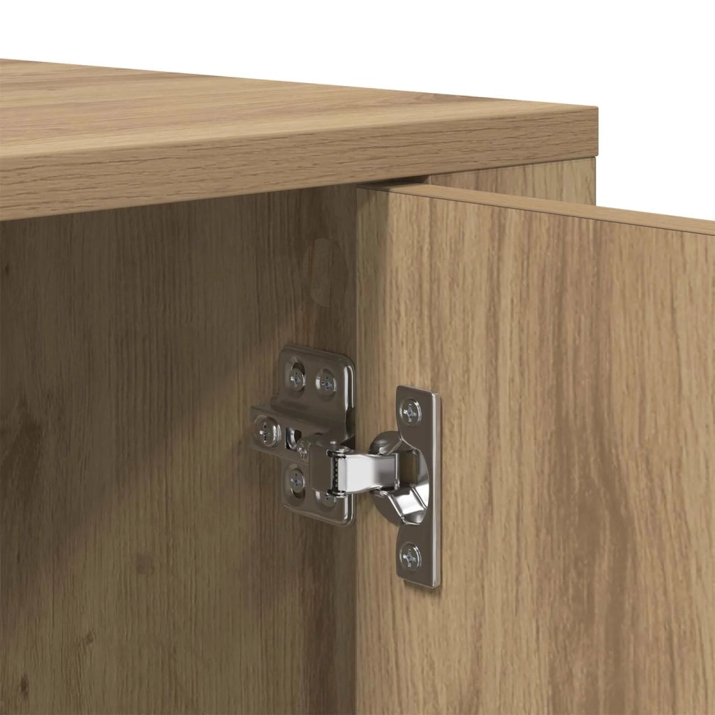 Credenza | Madia | Buffet da pranzo | Armadio da pranzo Rovere artigianale 40 x 33 x 70 cm Legno multistrato