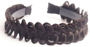 Fascia per capelli intrecciata - Antiscivolo - Cintura per capelli donna - Accessori per capelli - Copricapo - Unico modello - Materiale di alta qualità