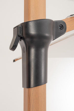 Ombrellone da Giardino Ø330x244 cm in Acciaio Rica Naturale