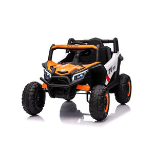 Auto Elettrica per Bambini Mud-Raider UTV MX 12V con Telecomando Arancione