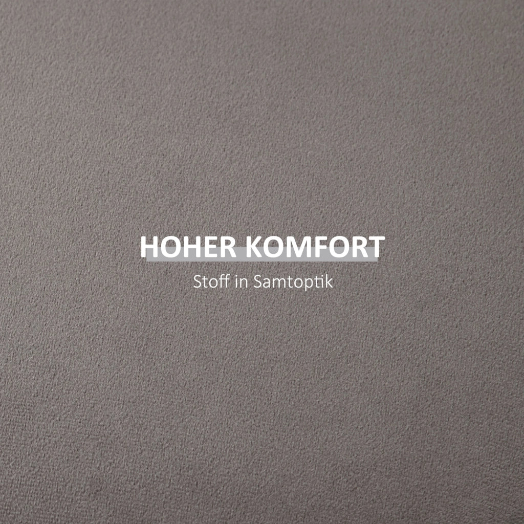 Hocker con cassetto ¨C zephmum ¨C grigio 44x47.5 cm