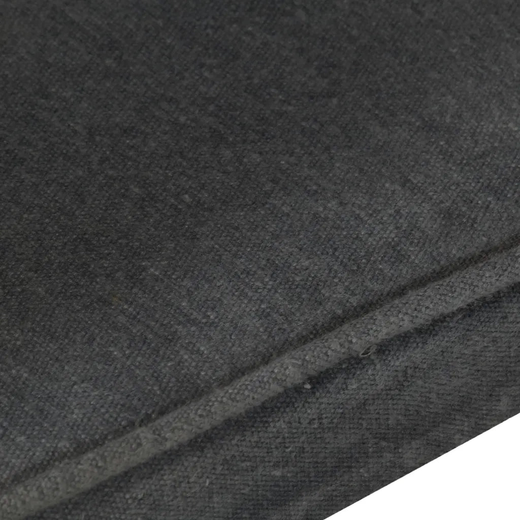 Sedia a Schienale Alto Nera in Tela 339654