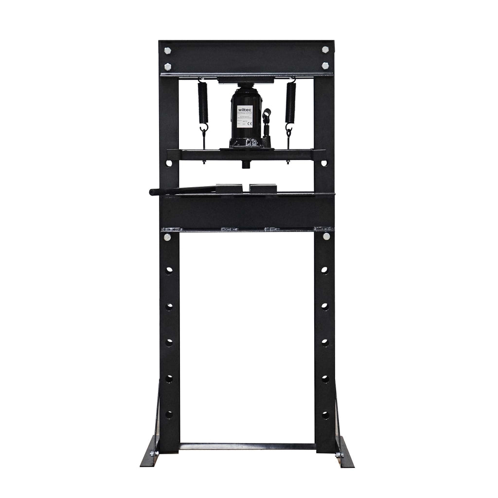 Pressa idraulica da officina, forza di pressatura 30 t, altezza regolabile, Pressa a telaio