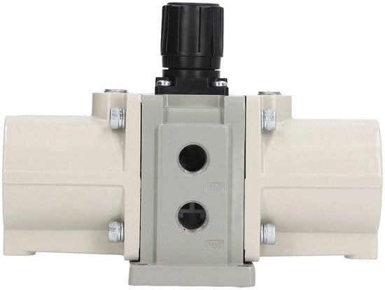 Kit di regolazione della pressione dell'aria - Eleva la pressione dell'aria fino a 2 volte - Manometro - Silenziatore/filtro - Facile da utilizzare - Progettazione integrata - Valvola di controllo dell'aria