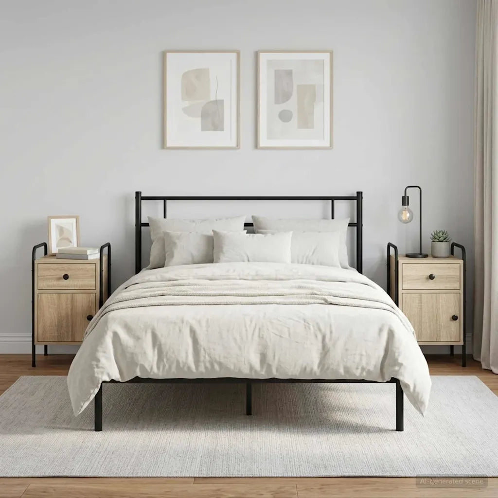 Armadio da Notte 2 pz Rovere Sonoma 35 x 36,5 x 61 cm 8007650