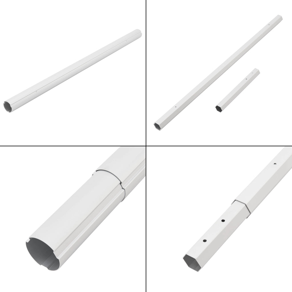 Avvolgitore 'Oliveti' per Telo da Piscina e Solare, Barra Telescopica 147 - 555 cm [en.casa]