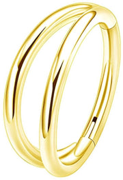 Anello Opklapbaar in Acciaio Inossidabile 316 - Diametro 8 mm - 16G - Adatto per Piercing di Osso Sottile - Accessorio per Piercing
