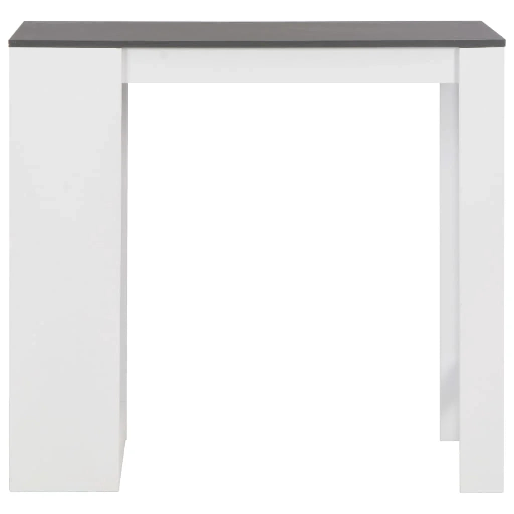 Tavolo alto da bar/bistrot con ripiano bianco 110 cm 0902053/2