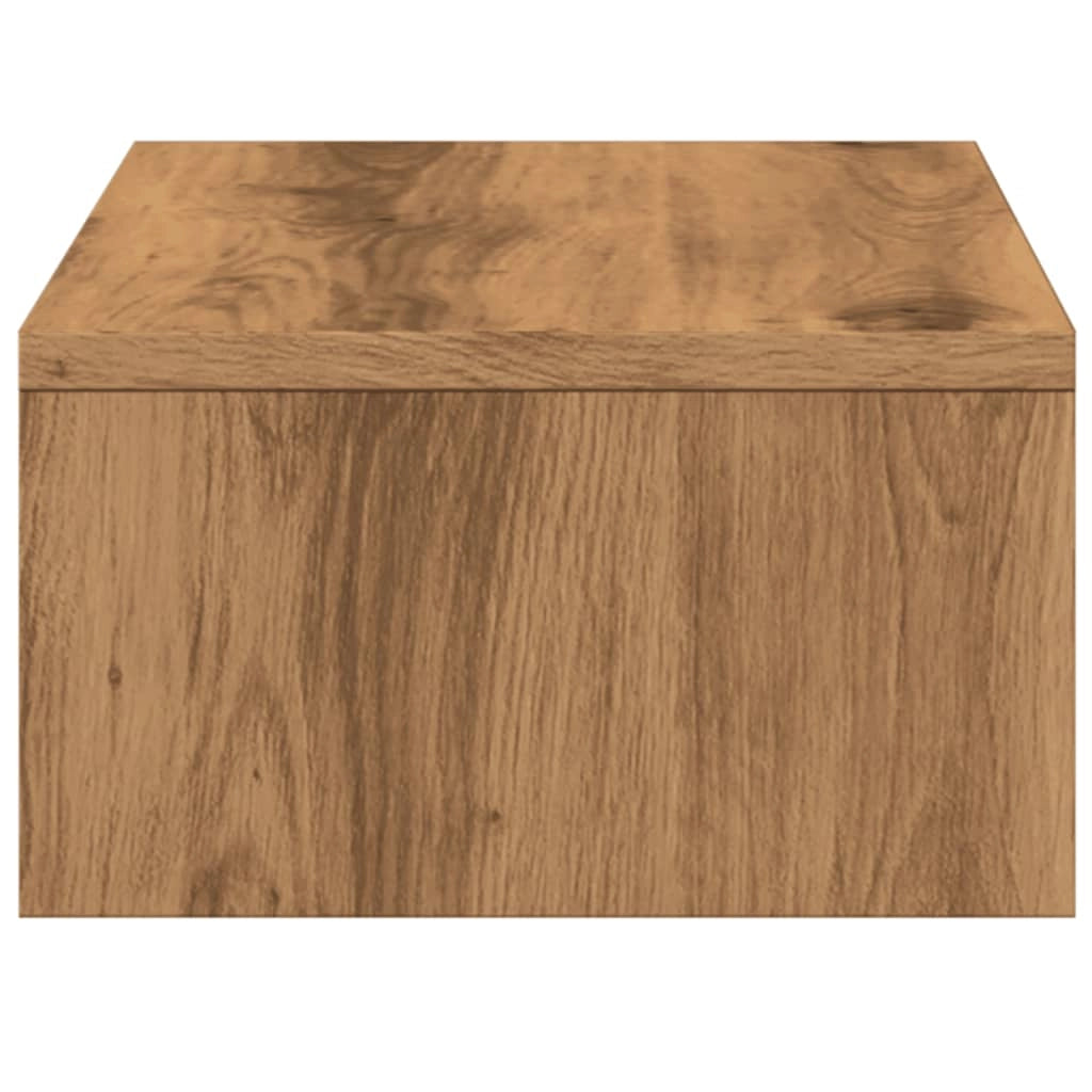 Supporto per monitor mobile da scrivania con cassetti legno ingegnerizzato lavorato a mano marrone 02_0044963