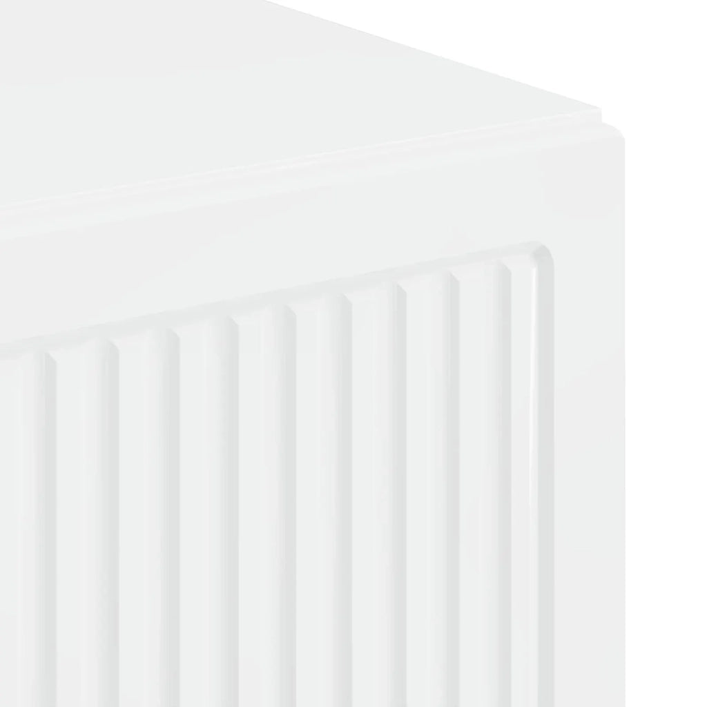 Mobiletto da Bagno EDE Bianco Lucido 59,5 x 31 x 80 cm 895959