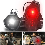 Lanterna a Batteria per Campeggio - Illuminazione Riflettente per Escursioni - Lampione a Spalla per Corse in Campagna - Luce Riflettente per Camminata - Luce da Torcia per Campeggio