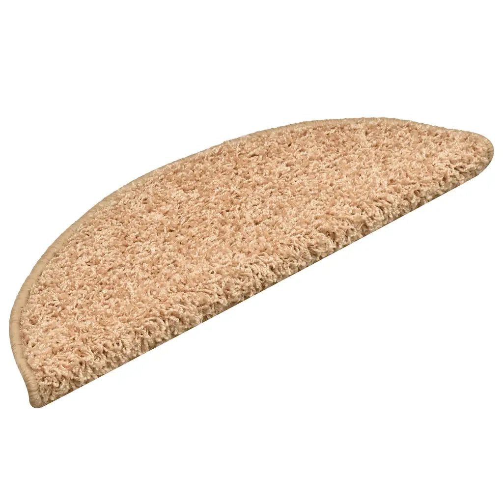 Tappetini per scale 30 pz 56x17x3 cm Oro Semicircolari 3365808