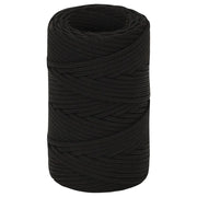 Corda da Lavoro Nera 2 mm 50 m in Poliestere 152793