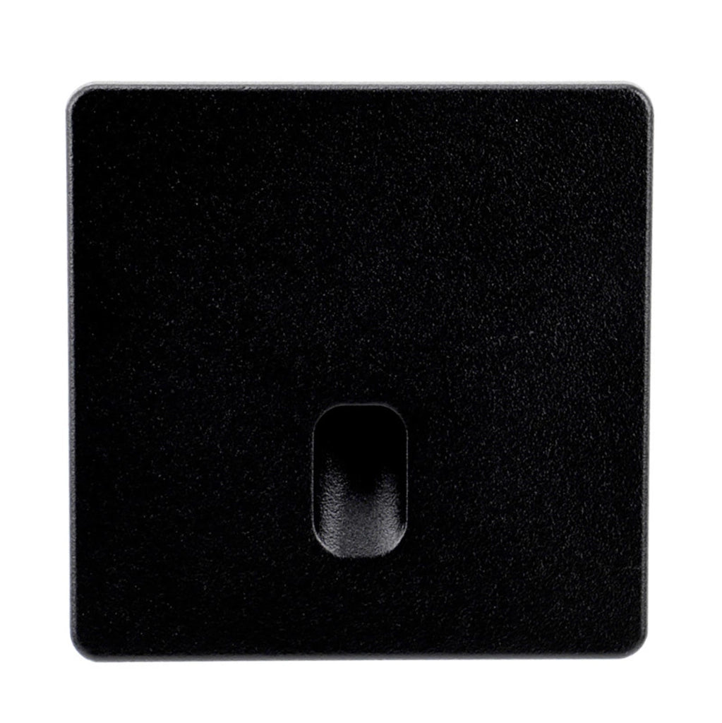 Faretto segnapassi LED incasso 4W 3000K dimmerabile luce per interni scale gradini ingresso Quadrato Nero 230V