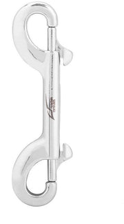 Fermo di sicurezza per immersioni - Fermo a doppia testa - Clip per fermi - Ideale per uso marittimo - Fermo a doppia estremità - Meccanismo di sicurezza - Adatto per immersioni
