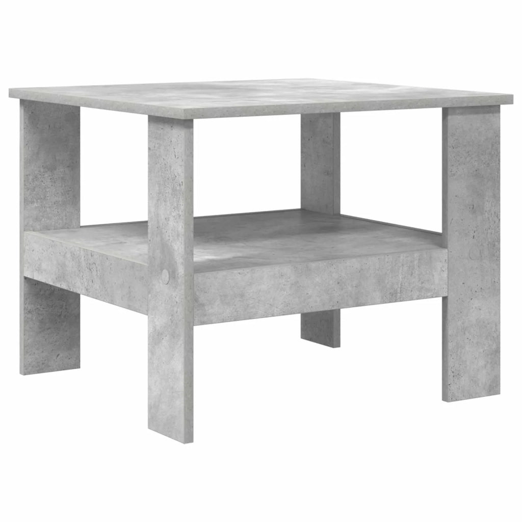Tavolino da salotto Grigio cemento 57 x 55 x 45 cm 8000247