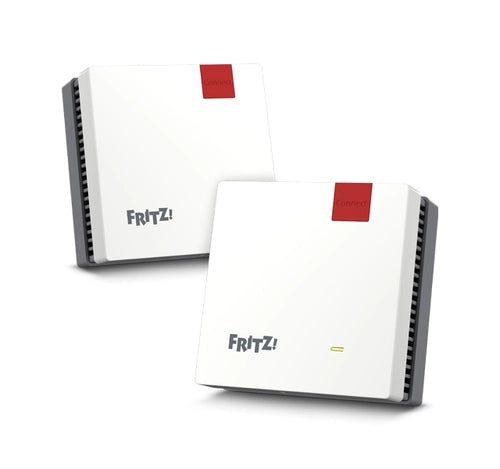 Mesh Set 20003112 sistema Wi-Fi Mesh Dual-band (2.4 GHz/5 GHz) Wi-Fi 6 (802.11ax) Rosso, Bianco Interno