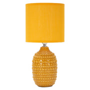 Bethel, Lampada da Tavolo Necessaria 1 Lampadina, Arancione