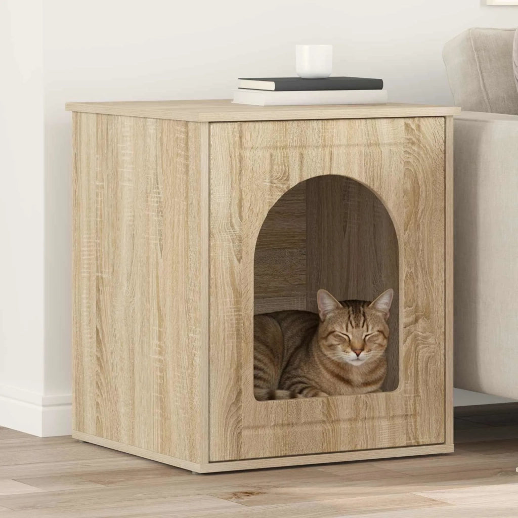 Casa per Gatti Sonoma 53 x 52 x 62 cm Legno multistrato