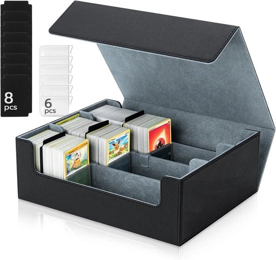 Toploader per carte Pokémon - Protezione per carte - Carte da collezione - Accessori TCG - Custodia per carte - Carte da conservare - Accessori per collezionisti