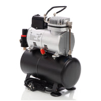 Compressore per aerografo AF186 con serbatoio riduttore di pressione 4 bar Start-stop automatico