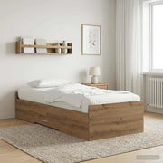 Telaio del letto con storage Rovere Artigianale 80 x 200 cm 3429508