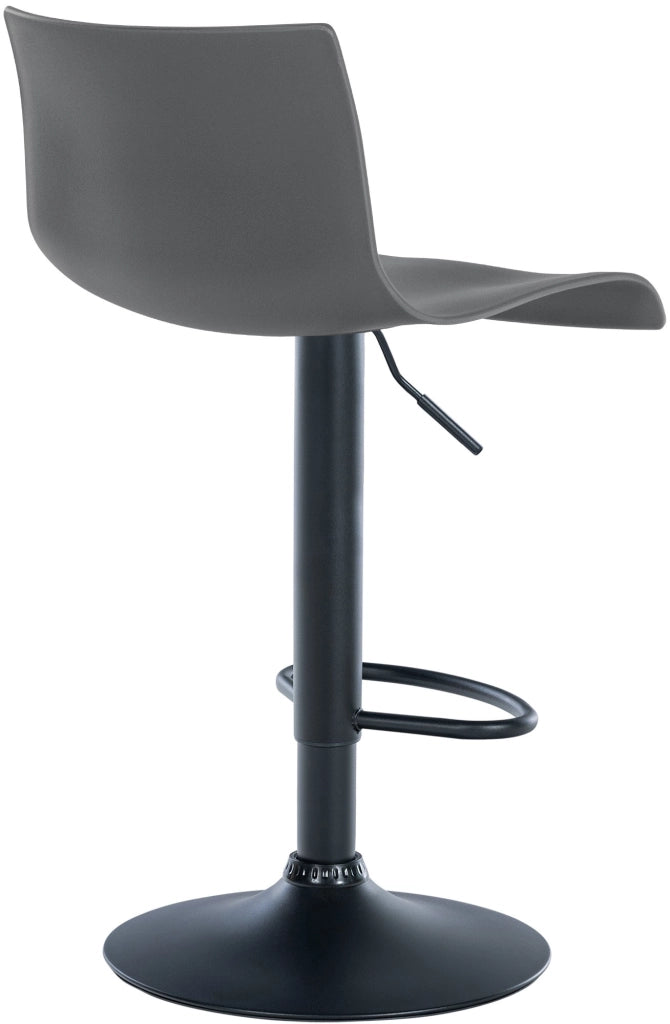 Sgabello Branford grigio,Plastica