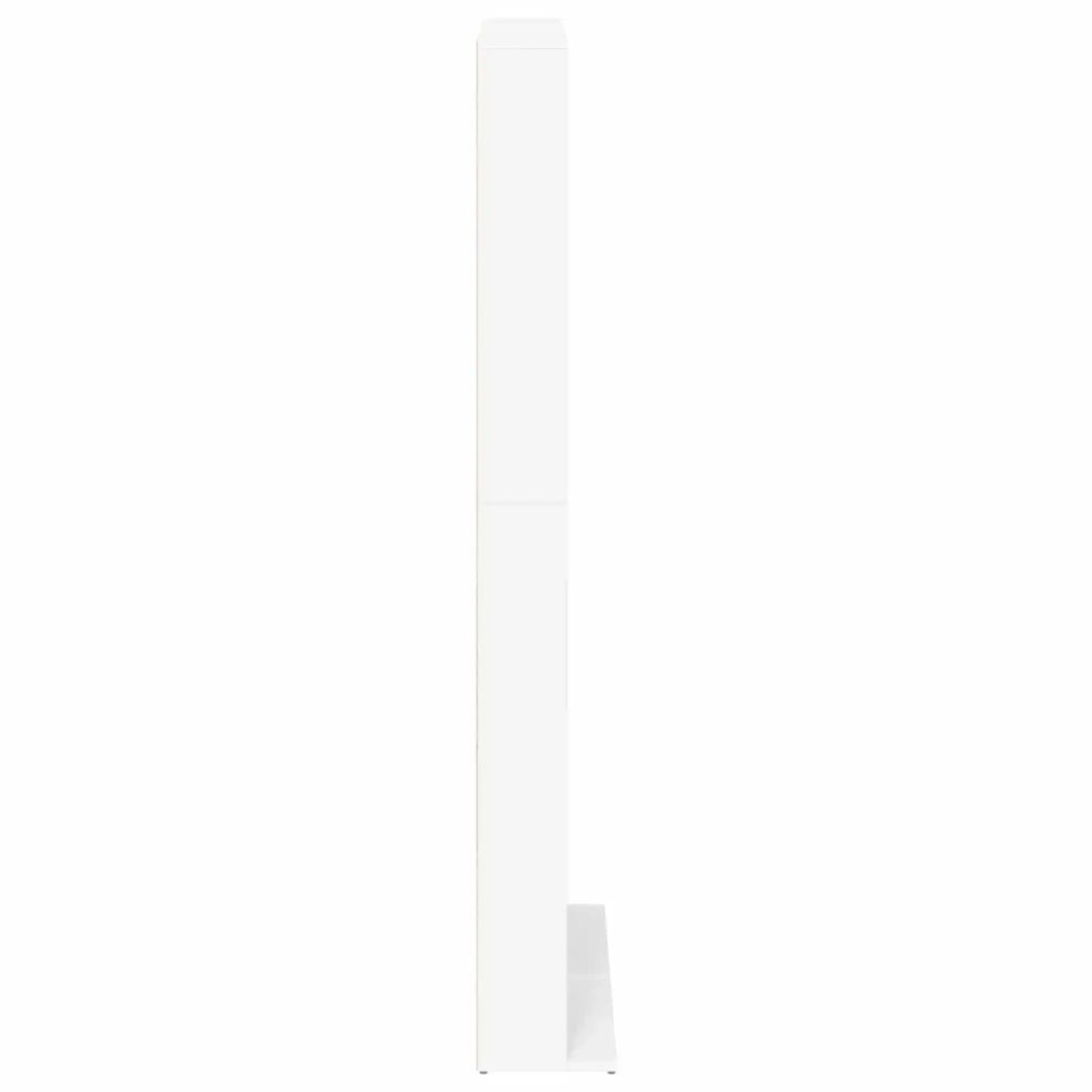 Mobile per CD Bianco 65 x 23,5 x 175 cm Legno ingegnerizzato 8012658