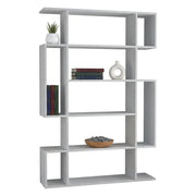 Biblioteca Marcellin, Libreria 4 Ripiani, 110x26x161h cm Bianco
