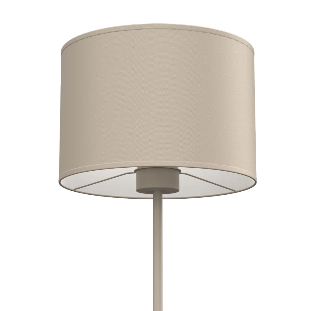Lampada da tavolo Arden 1xE27 beige metallo Luminex
